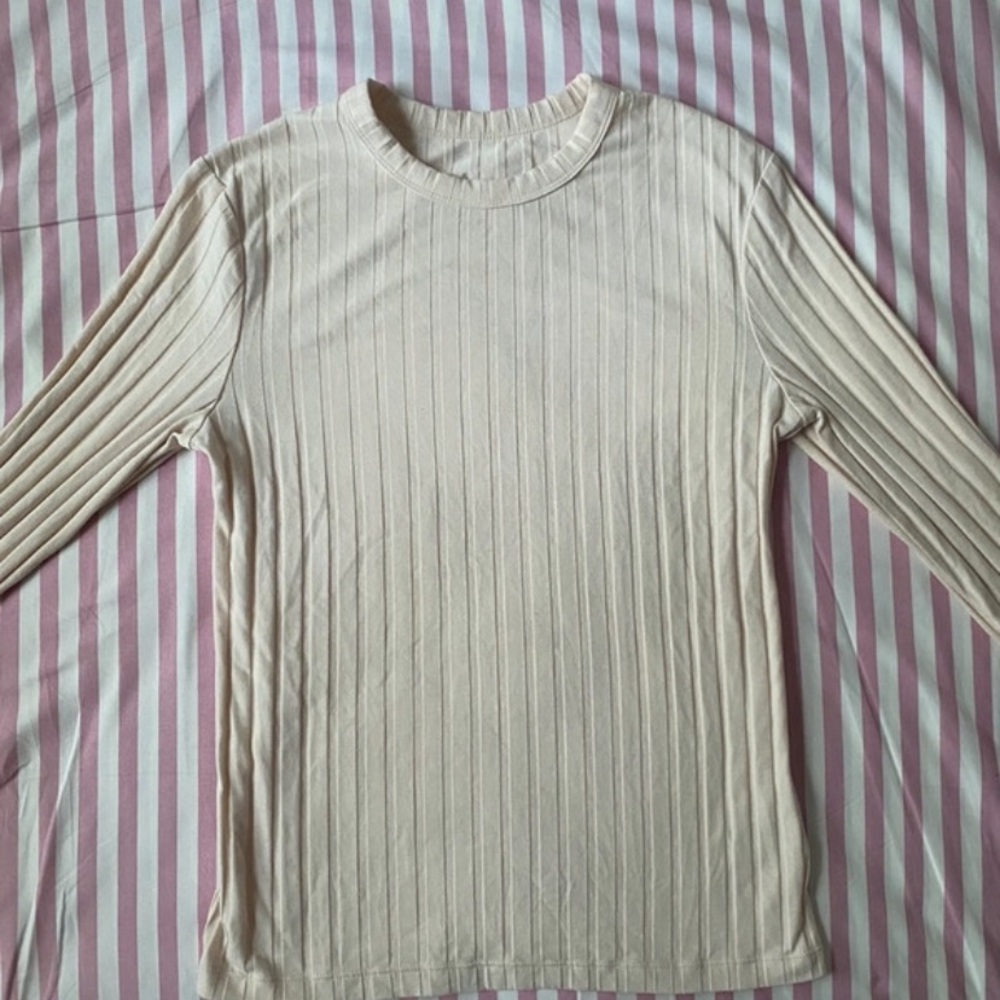SOLD!! | a new day Women's Ribbed Sweater - Cream